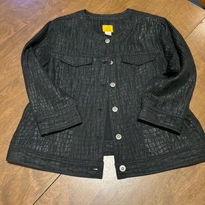 Black Ruby Rd. size 14 black long sleeve